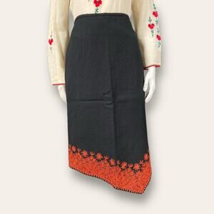 French Connection Asymmetrical wool skirt size 6